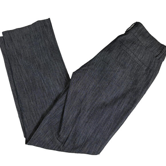 Lee Womens Straight Leg Jeans Size 6 Short Gray Mid Rise Stretch Secretly Shapes - Picture 1 of 16